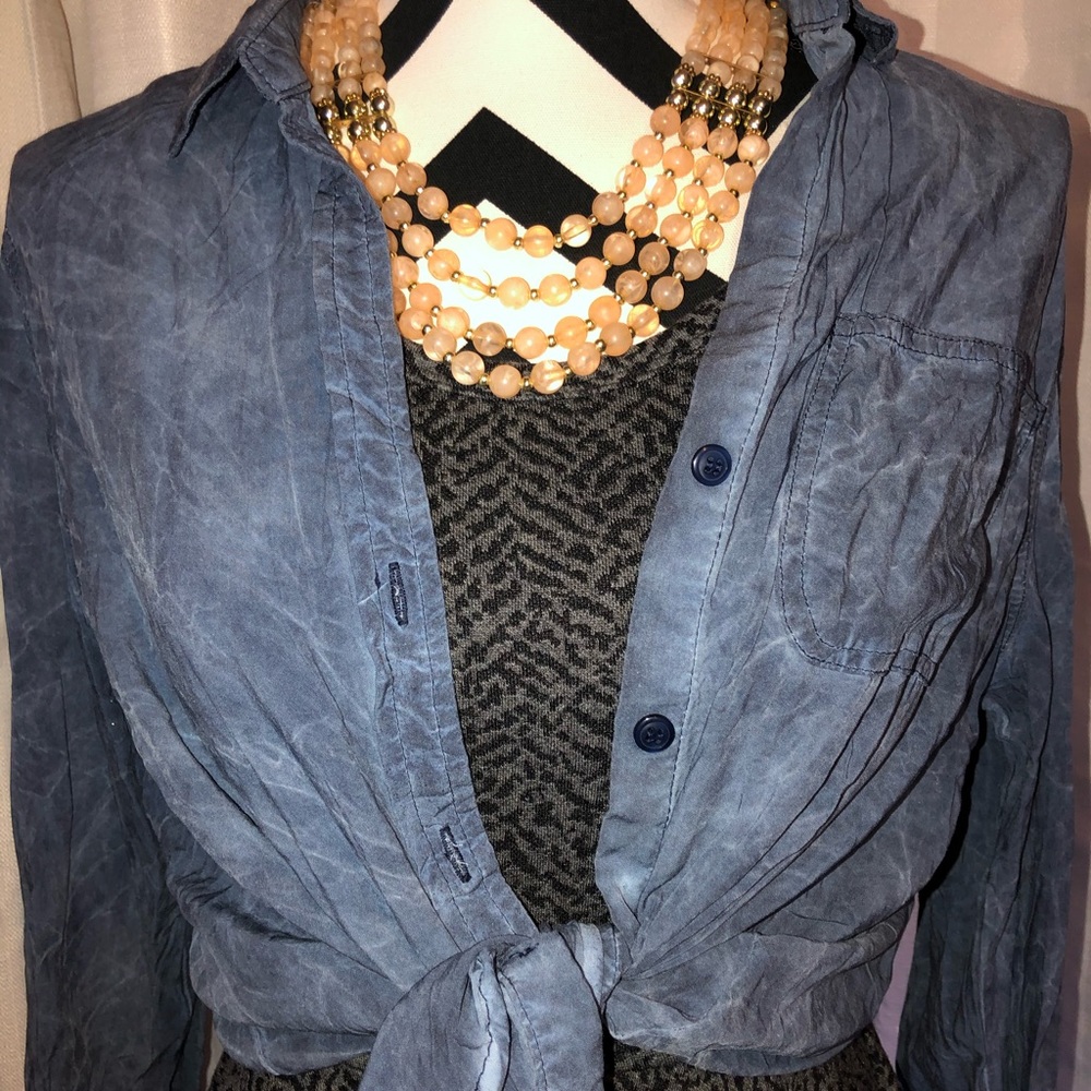 Long sleeved button down